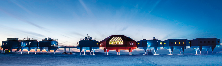 Condair humidifies Halley VI Station in Antarctica